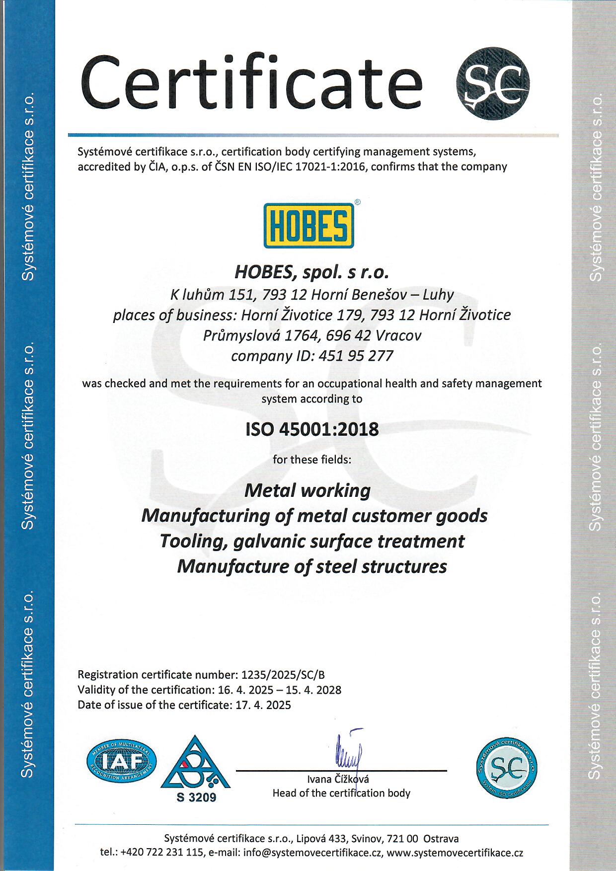 ISO 45001:2018