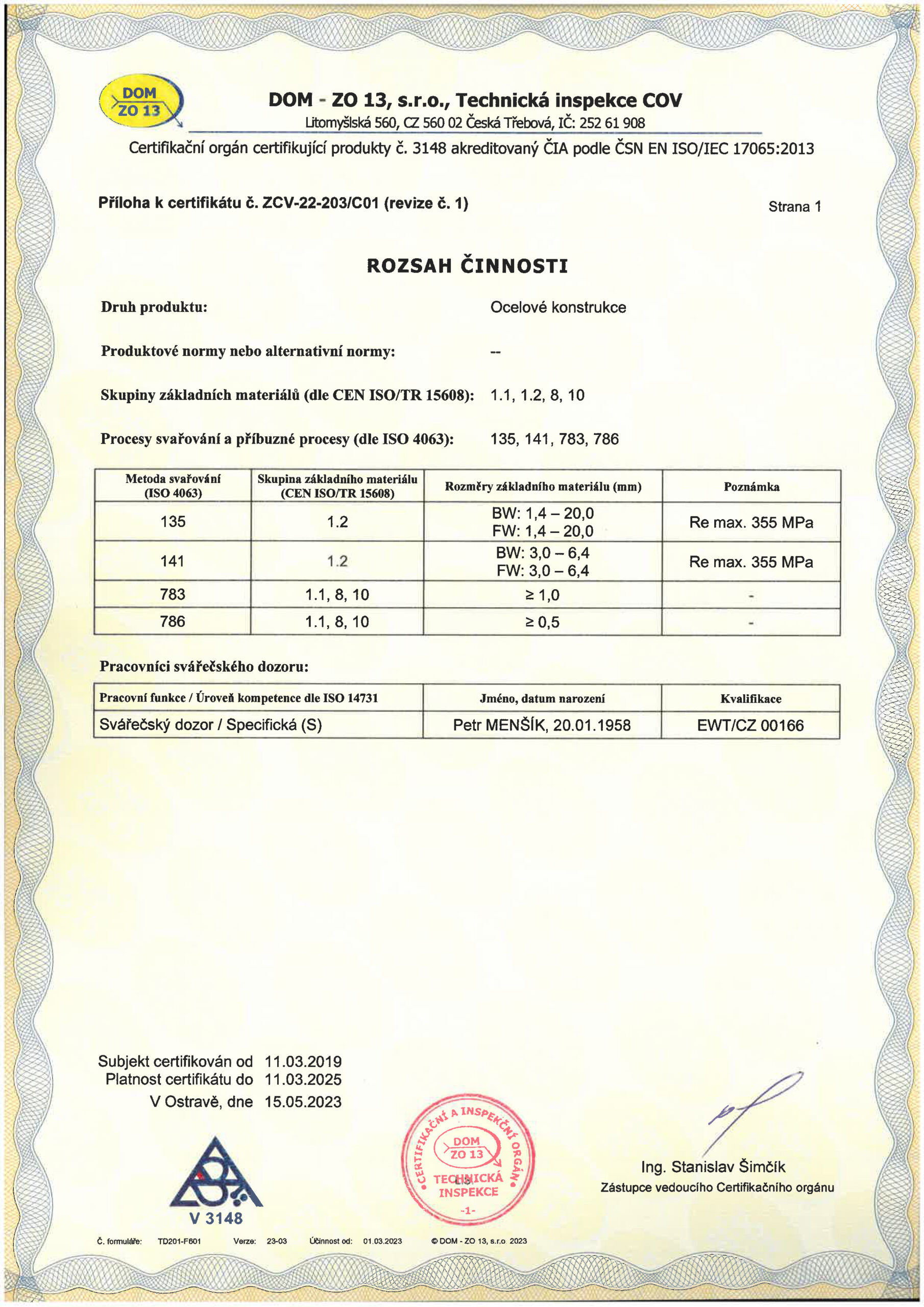 EN ISO 3834-2:2021 – annex