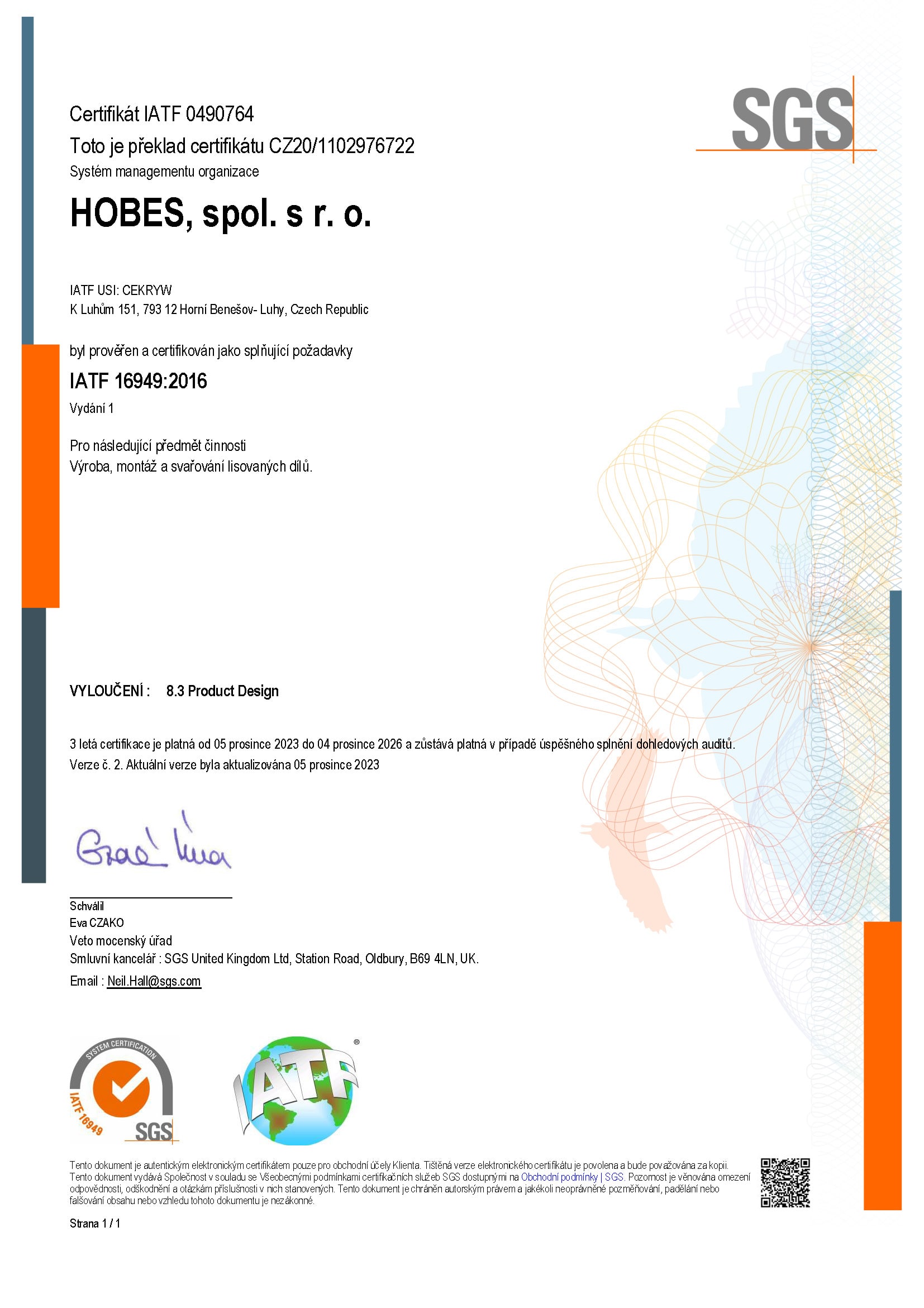 IATF 16949:2016